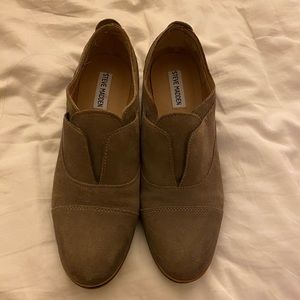 Steve Madden Catt laceless suede oxfords